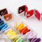 Stickgarn 50er DMC Colors Stickgarn-Kits mit Aufbewahrungsbox Kreuzstichpackungen
