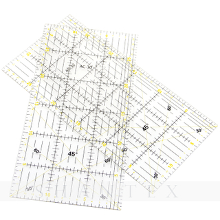 Acryl Schneiderei Kleidungsstück Mode Design Patchwork Lineal
