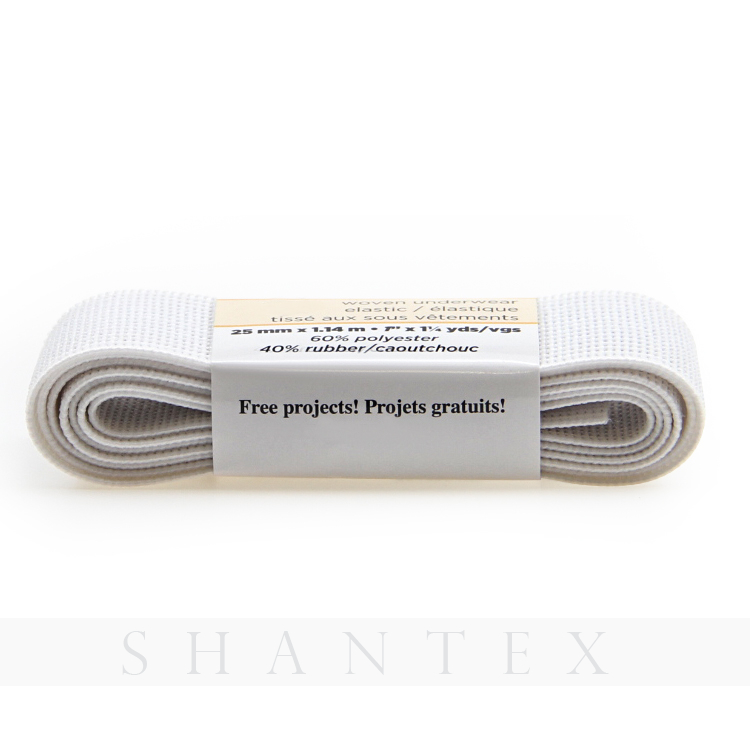Kundenspezifisches Logo-Kleidung Unterwäsche bedrucktes Etikett Soft Polyester Woven-elastisches Band
